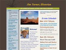 Tablet Screenshot of jimturnerhistorian.org
